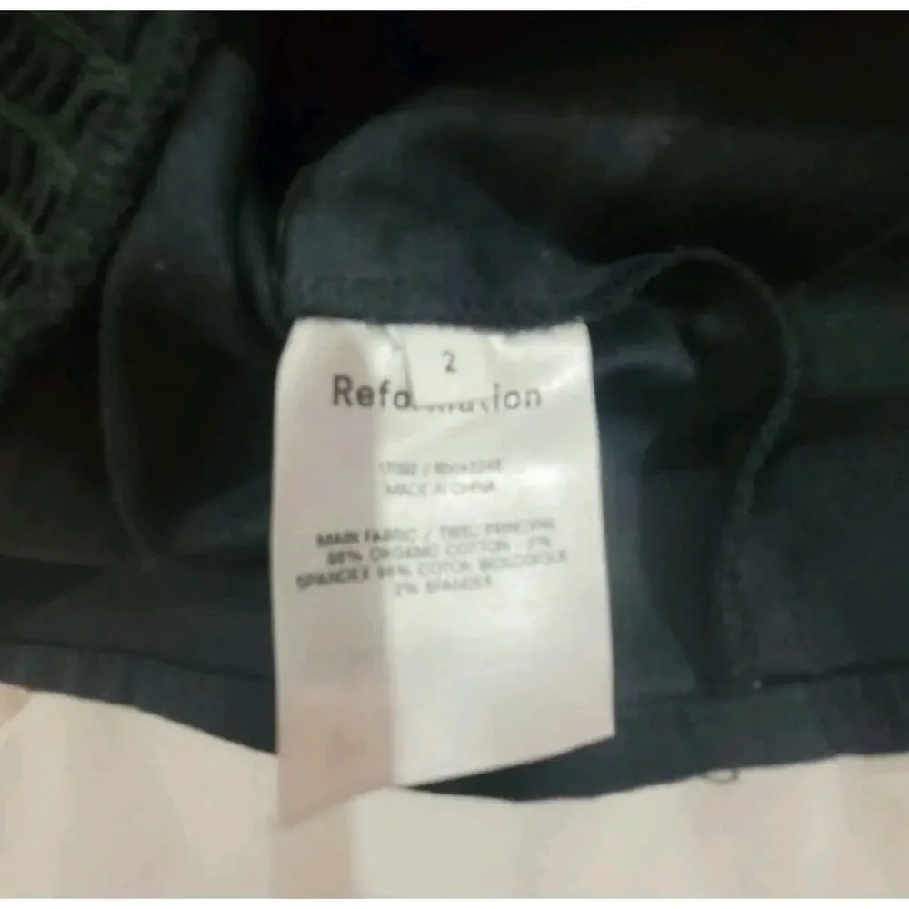 Reformation corsette top